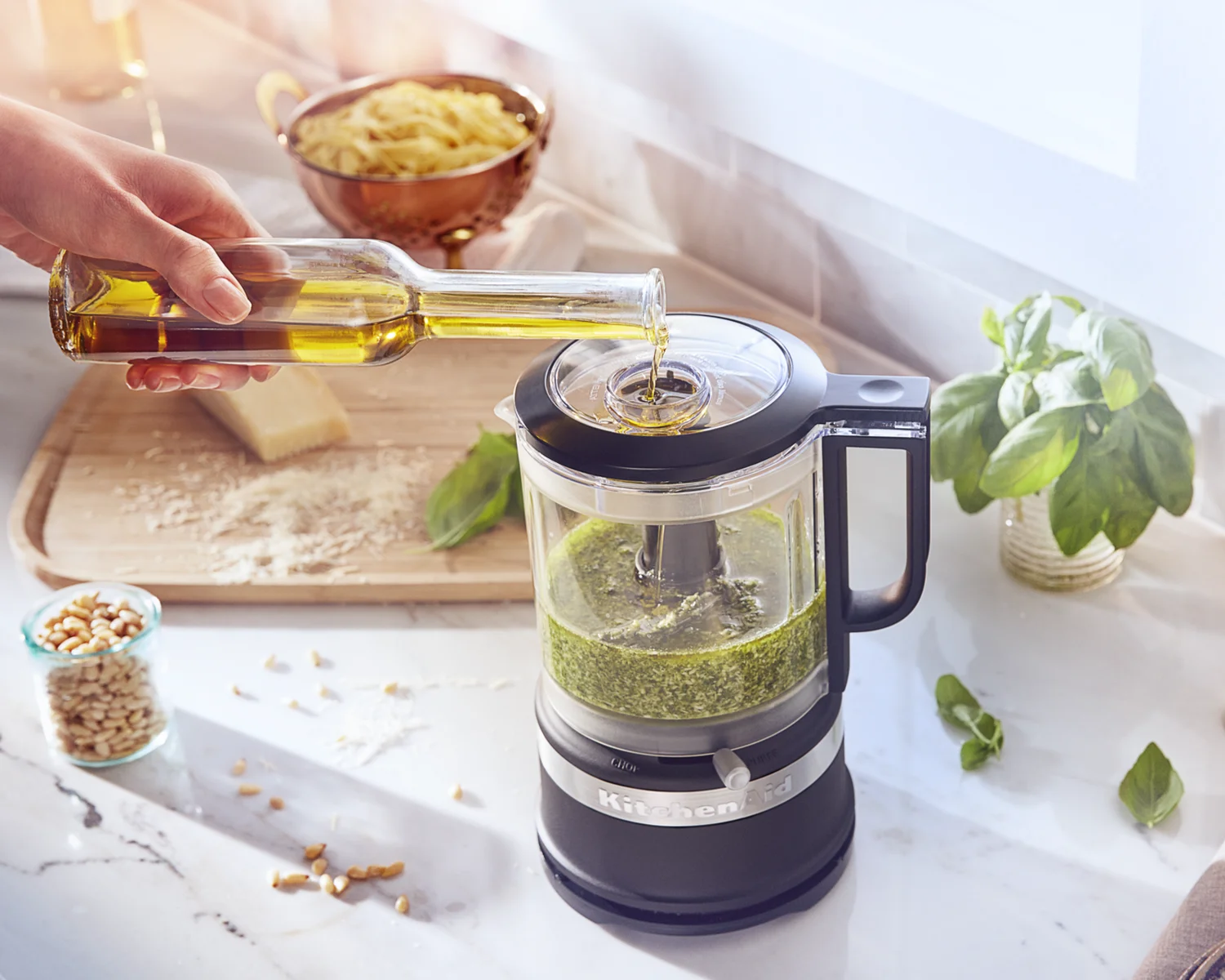 domácí pesto