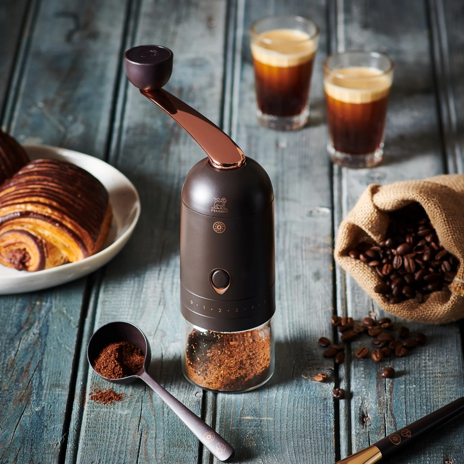 Peugeot, mlýnek na kávu L´Arbre á Café