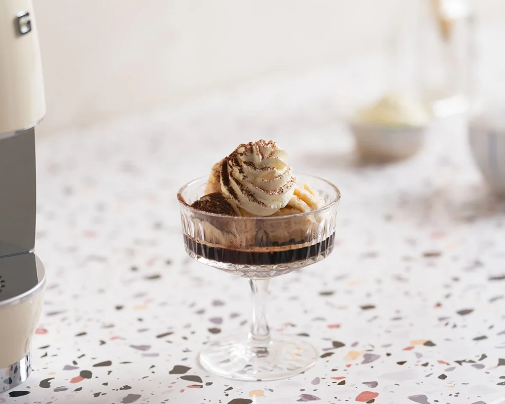 italské affogato
