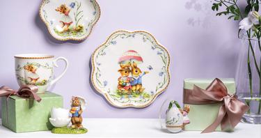 Velikonoční porcelán Villeroy & Boch. Oblíbené kolekce jsou zpět, připravte se na Velikonoce s předstihem a oslavte svátky jara stylově.