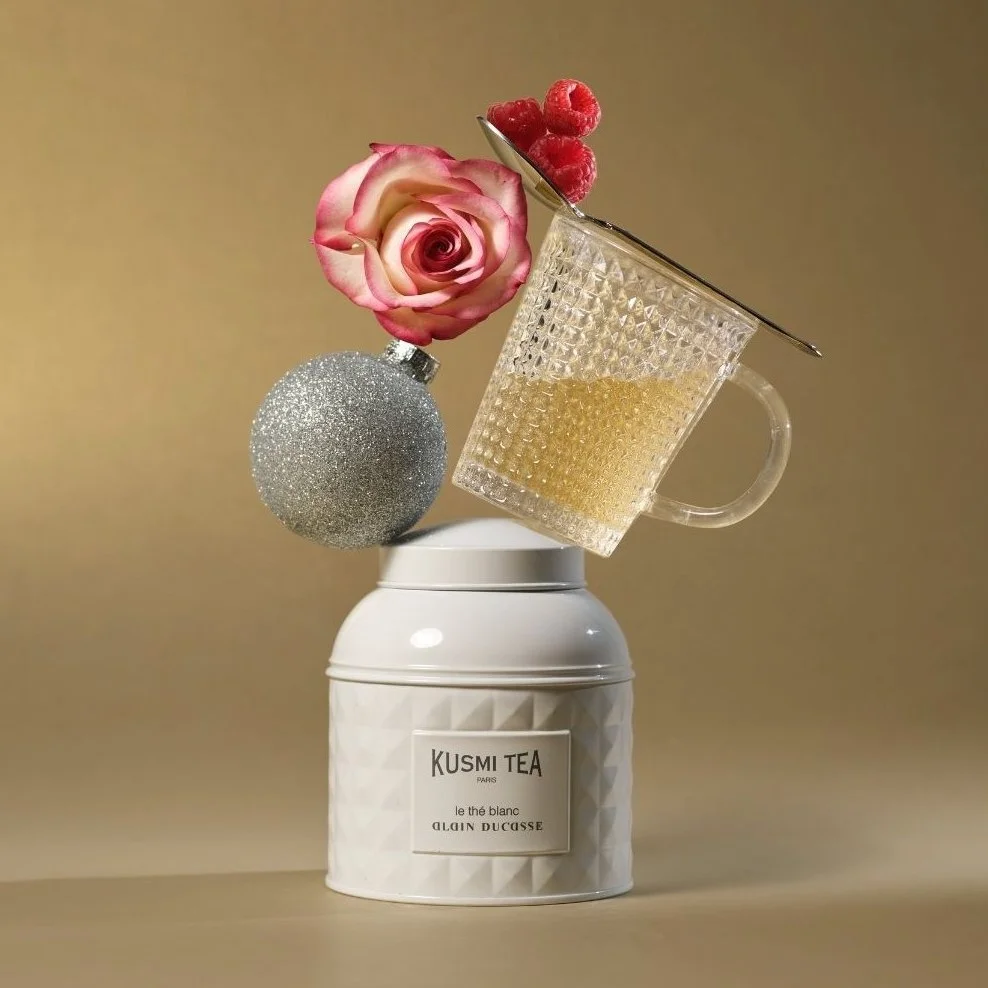  Kusmi tea Le Thé Blanc Alain Ducasse – prémiový bílý čaj unikátní chuti