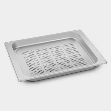 Smeg Plech na pečenie BX640PL z nerezovej ocele, pre série SO…/SOP…, rozmery 455x352x40 mm