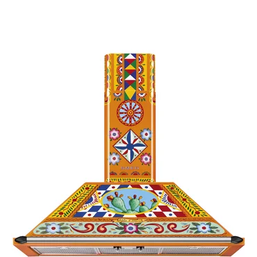 Smeg Nástenný odsávač pár z edície Dolce&Gabbana, 90 cm