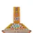 Nástenný odsávač pár z edície Dolce&Gabbana, 90 cm, oranžová