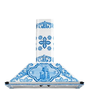 Smeg Nástenný odsávač pár z edície Dolce&Gabbana, 90 cm
