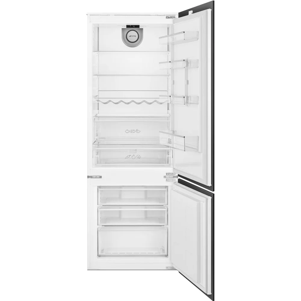 Vstavaná dvojdverová kombinovaná chladnička, C475VE, 194 cm, 300/100 l, biela