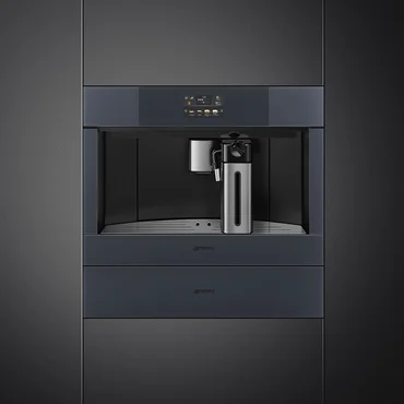 Smeg Vstavaný automatický kávovar Linea, CMS4104G, 45 cm, Neptune Grey