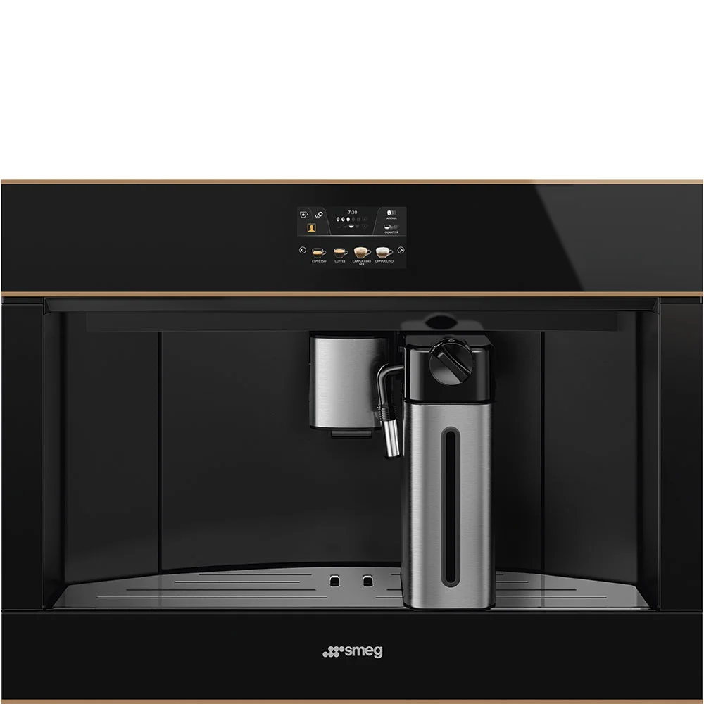 Vstavaný automatický kávovar Dolce Stil Novo, CMS4604NR, 45 cm, čierna