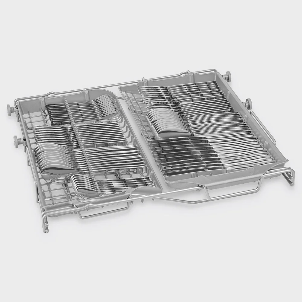 Voľne stojaca umývačka riadu 50´s Style, LVFAB, 60 cm, na 13 súprav riadu, čierna