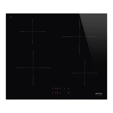 Smeg Indukčná varná doska so 4 varnými zónami a dotykovým ovládaním, 60 cm, SI2641D, čierna