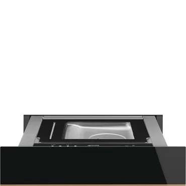 Smeg Vákuovacia Zásuvka Dolce Stil Novo, 60 x 15 cm (šxv), CPV615NR, čierna