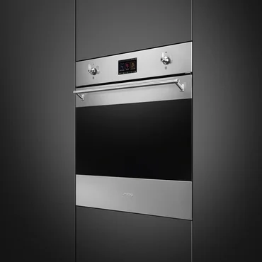 Smeg Vstavaná rúra radu Classic, 60 cm, objem 68 l, SO6303APX, nerezová