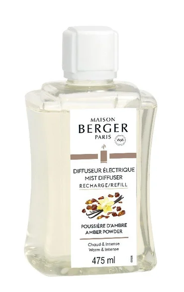 Maison Berger Paris Náplň do elektrického difuzéru Ambrový prach, 475 ml