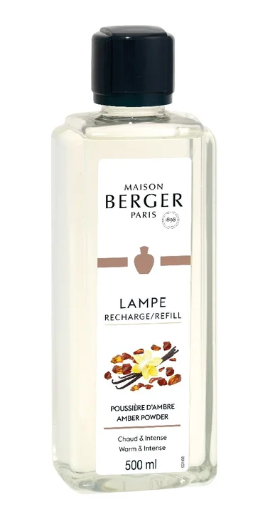 Maison Berger Paris Náplň do katalytickej lampy Ambrový prach, 500 ml