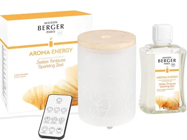 Maison Berger Paris Balenie elektrický difuzér Aroma Energy + náplň Čerstvé tonikum 475 ml