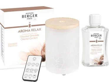 Maison Berger Paris Balenie elektrický difuzér Aroma Relax + náplň Sladký Orient 475 ml