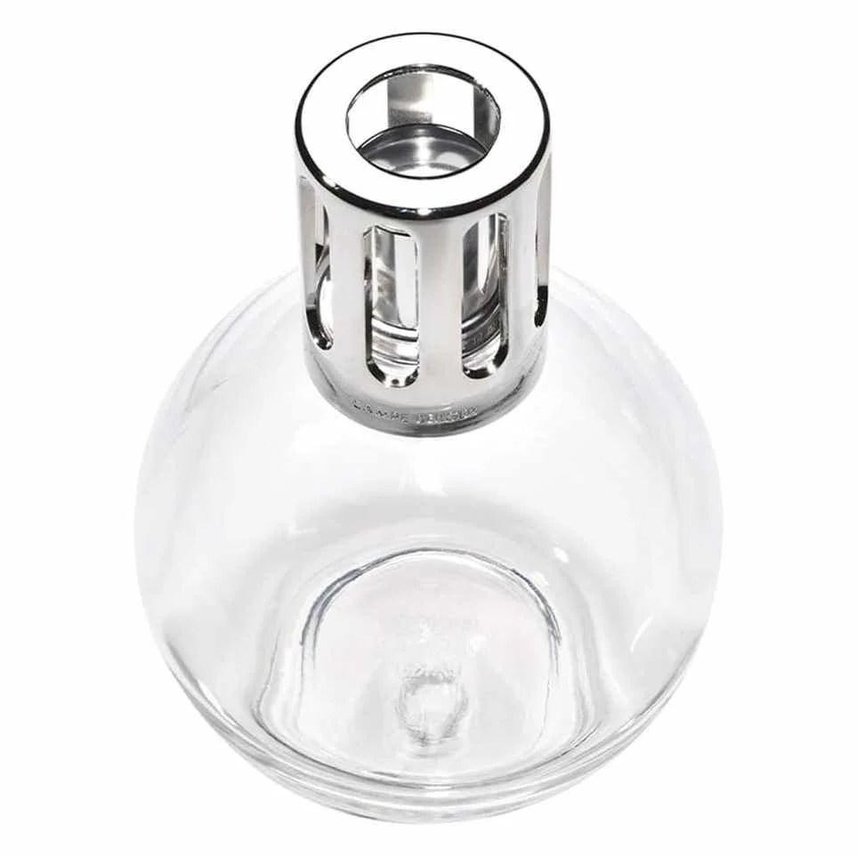 Darčekové balenie: katalytická lampa Essential Round + Bavlnená starostlivosť, 250 ml 