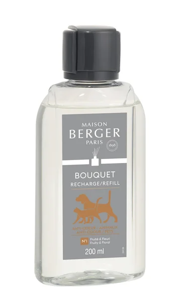 Maison Berger Paris Náplň do difuzéra Proti zvieraciemu zápachu – Ovocno-kvetinová vôňa, 200 ml