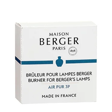 Maison Berger Paris Darčeková sada: katalytická lampa Glacon sivá + Čistý biely čaj, 250 ml