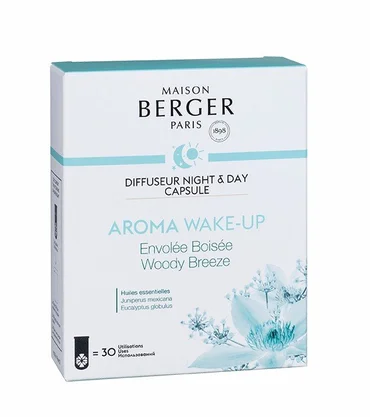 Maison Berger Paris Kapsľa do difuzéra Night & Day, Aroma Wake-up – Lesný vánok