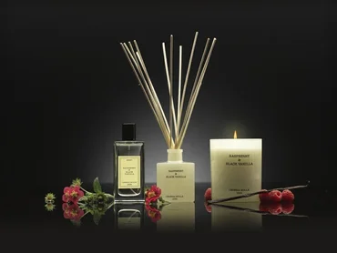 Cereria Mollá Aróma difuzér Raspberry & Black Vanilla, 100 ml