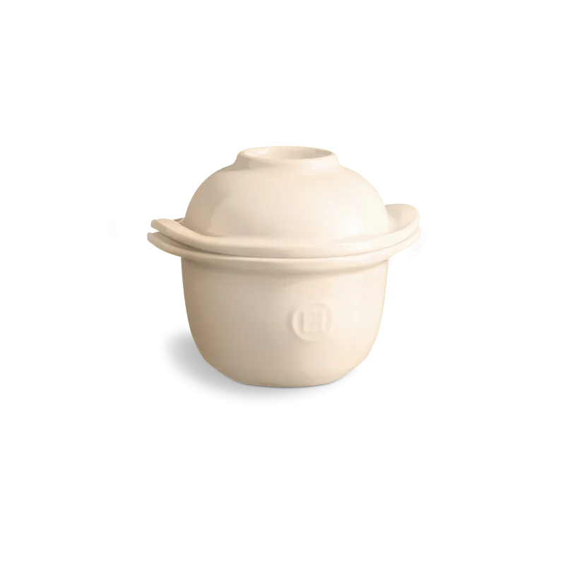 Miska s vrchnákom Egg Nest, zapekacia, 0,3 l, slonová kosť, 14 x 11,5 x 11 cm