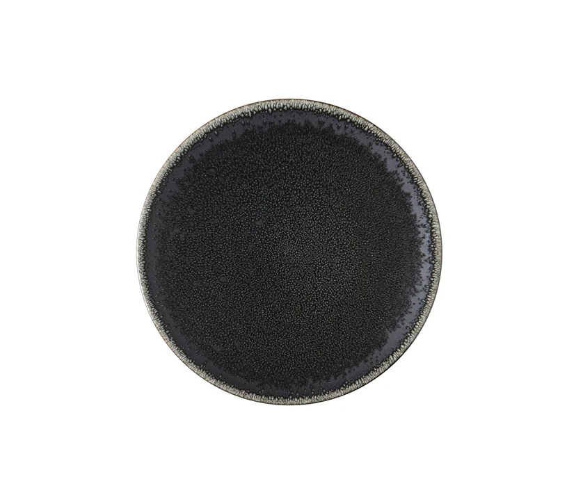 Tourron dezertný tanier, 20 cm, čierna