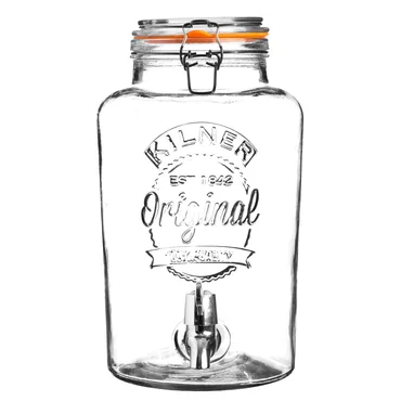 Kilner Sklenený súdok s kohútikom , 8 l