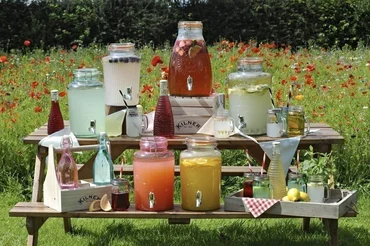 Kilner Sklenený súdok s kohútikom , 8 l