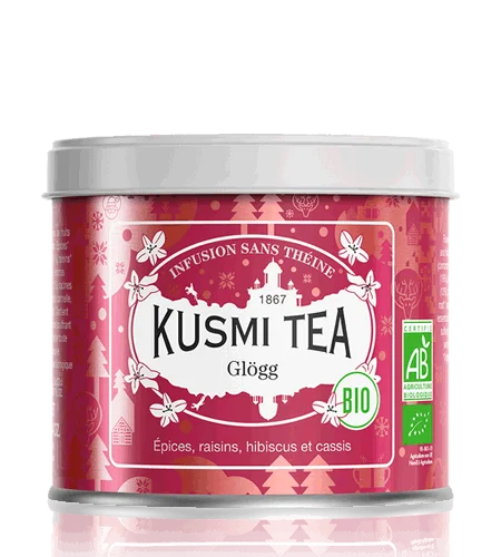 Sypaný bio organický korenený ovocný čaj Glögg, 125 g