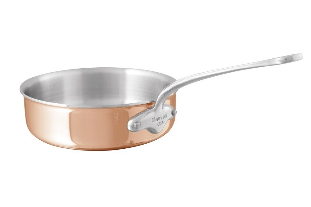 Medená soté panvica na indukčnú varnú dosku M´6S, Ø 20 cm