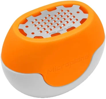 Microplane Flexi Zester struhadlo na citrusovou kůru, oranžové