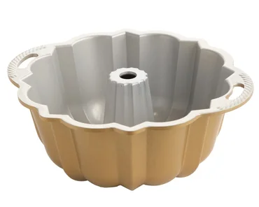 Nordic Ware Forma na bábovku Anniversary, veľká zlatá, 3,5 l