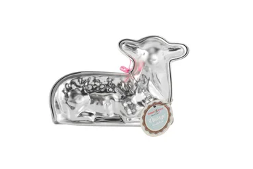 Nordic Ware Forma na pečenie veľkonočného barančeka , strieborná, 710 ml