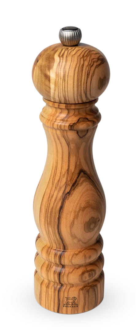 Mlynček na korenie Paris, olivové drevo, 22 cm