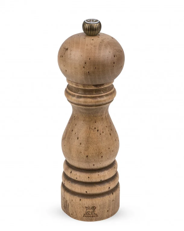 Drevený mlynček na soľ Paris Antique, 18 cm