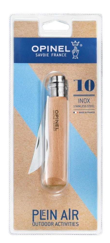 Zatvárací nôž Inox, VRI N°10 blister, 10 cm