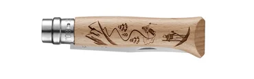 Opinel Zatvárací nôž N°08, Gravure Sport Ski, 8,5 cm
