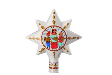 Rosenthal Porcelánová špička na stromček, Vianočný trh