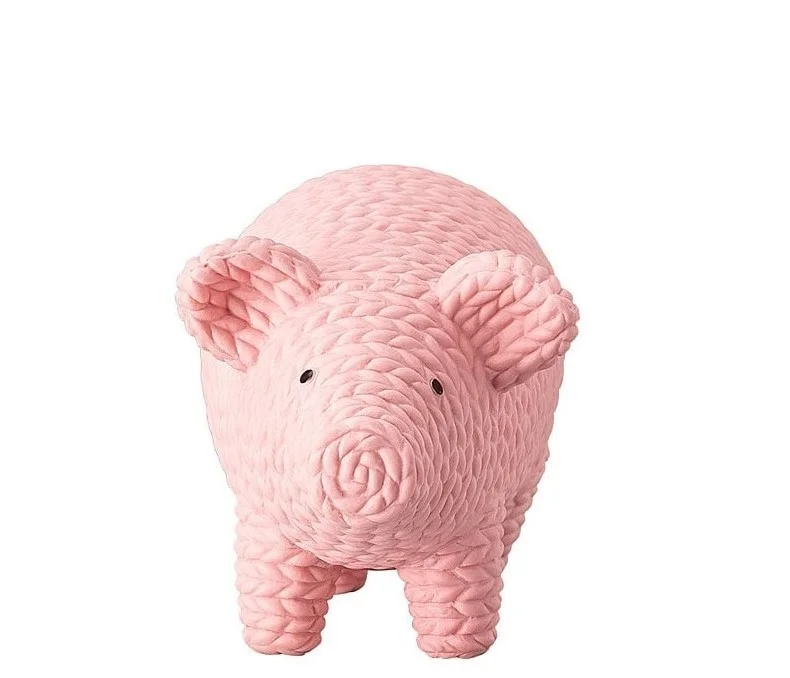 Moderná dekorácia prasiatko Alley, Pets, veľké, 7,8 cm
