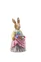 Veľkonočná figúrka pani Zajacovej s vajíčkami, Easter Bunny Friends, 13,3 cm, maľovaná