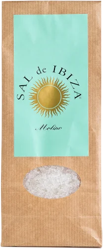 Sal de Ibiza Sol´ Molino, papierové vrecúško, 500 g
