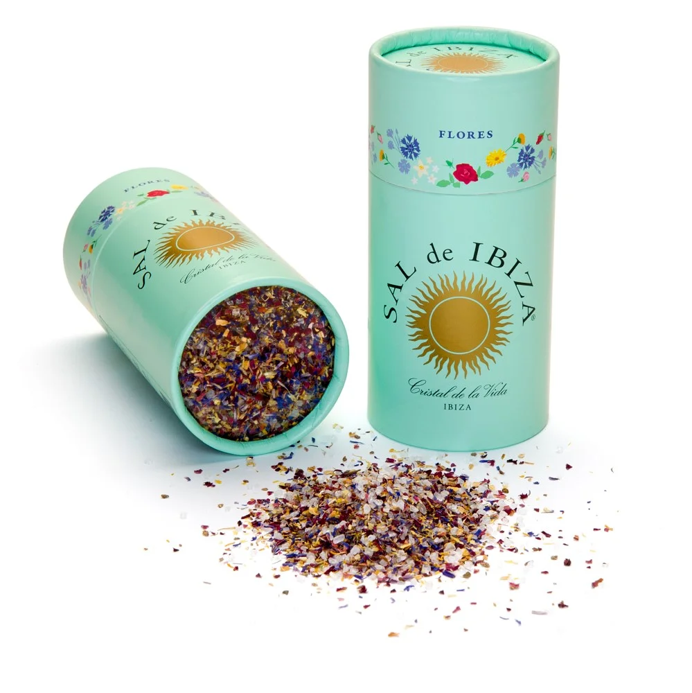 Morská soľ Flores/Farebné okvetné lístky, 75 g