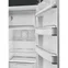 Chladnička + mraziaci box 50´s Retro Style, FAB28 R, 244l/26l, pravostranné otváranie, krémová 