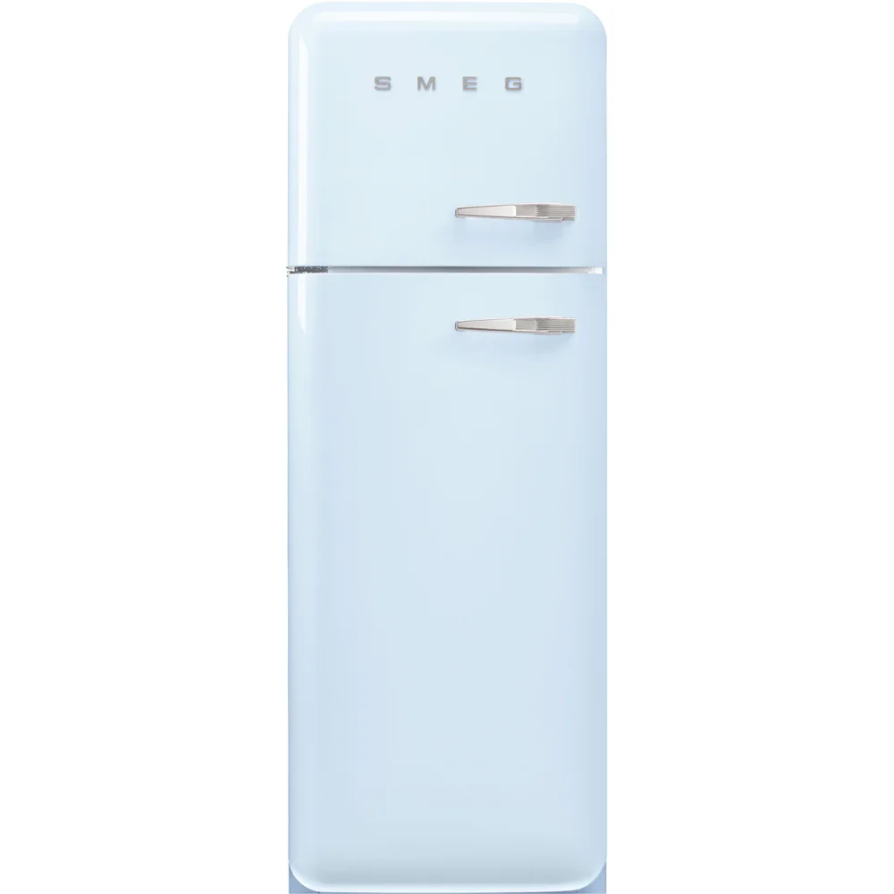 Chladnička s mraziacim boxom 50´s Retro Style FAB30 L, 222l/72l, ľavostranné otv., pastelovo modrá