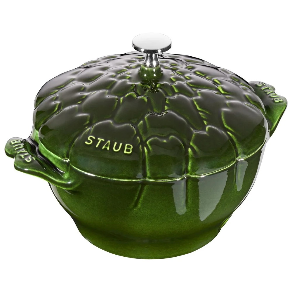 Liatinový hrniec Cocotte v tvare artičoky, Ø 22 cm
