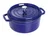 Liatinový hrniec s pokrievkou Cocotte, tmavomodrá, 20 cm / 2,2 l
