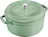 Liatinový hrniec s pokrievkou Cocotte, šalviová, 22 cm / 2,6 l