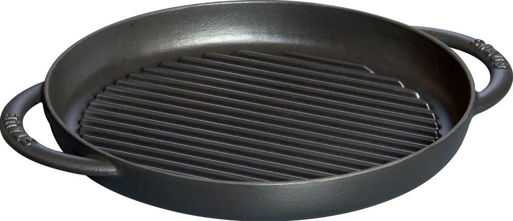 Okrúhly liatinový gril 26 cm