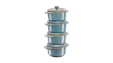 Staub Sada 4 keramických foriem Mini Cocotte , Ø 10 cm